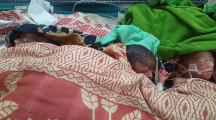 লালপুরে এক দম্পতির ঘরে পাঁচ সন্তানের জন্ম, মৃত্যু ২