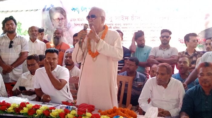 সনাতন ধর্মাবলম্বীদের সাথে বিএনপি নেতা চাঁদের মতবিনিময়