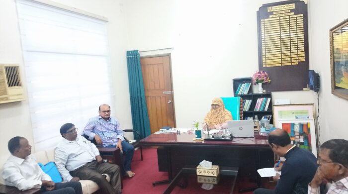 বাউবিতে সমন্বয়কারীদের সাথে কর্মকর্তাদের মতবিনিময়