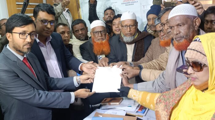 রাজশাহী-১ আসনে বিএনপির মনোনয়ন ফরম তুললেন শরীফ উদ্দিন