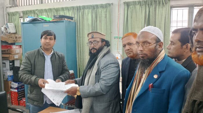 রাজশাহী-১ আসনে এবি পার্টির মনোনয়ন দাখিল