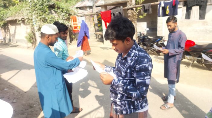 পুঠিয়ায় চলছে গণভোটের প্রচারণা