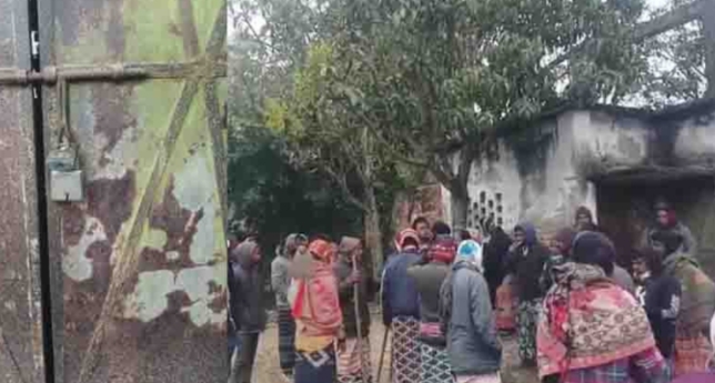 তানোরে দুই গভীর নলকূপে তালা, সেচ কার্যক্রম বন্ধ