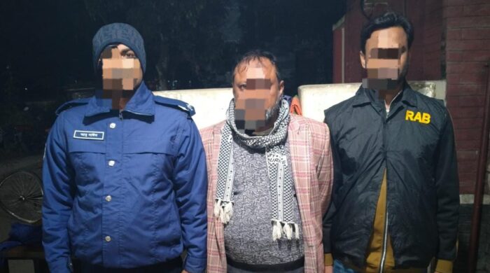 ভেকু মেশিন দিয়ে হত্যা মামলার আসামি গ্রেপ্তার