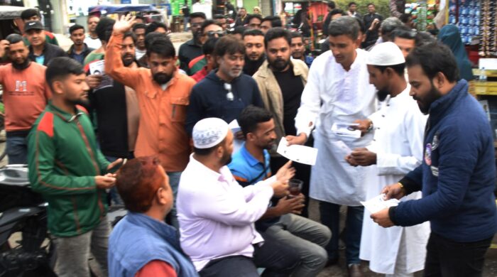 রাজশাহী-২ আসনে মিনুর পক্ষে যুবদলের গণসংযোগ