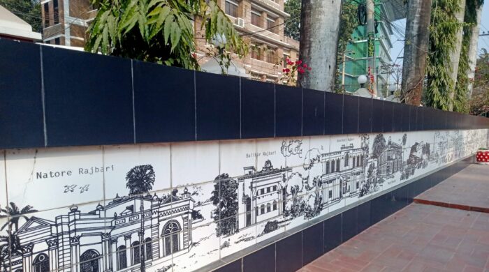 রাজশাহী কলেজের দেয়ালে নীরব ইতিহাস