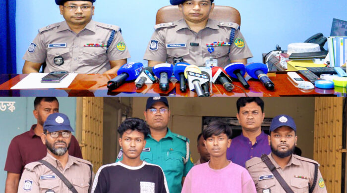 স্কুল ছাত্রকে মারধর ঘটনায় কিশোর গ্যাং এর ২ সদস্য গ্রেপ্তার