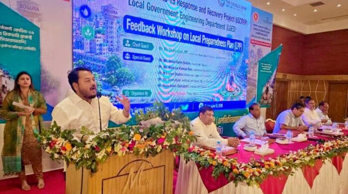 বগুড়ায় এলজিইডির উদ্যোগে কর্মশালা অনুষ্ঠিত