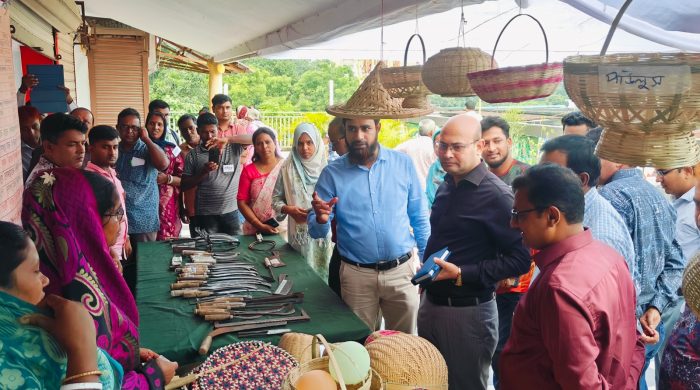 বাঁশ-বেতসহ কামারদের পণ্য উৎপাদন বিষয়ক কর্মশালা অনুষ্ঠিত