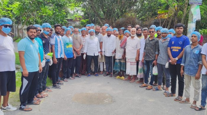 মেহেরচণ্ডীতে বিএনপির মশক নিধন ও পরিচ্ছন্নতা অভিযান